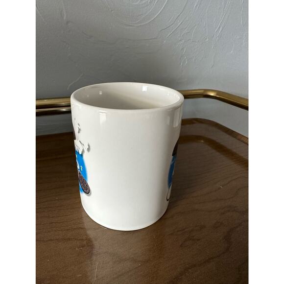 Vintage Nabisco Oreo Cookie coffee mug, ceramic, How do you eat an Oreo - Picture 3 of 7